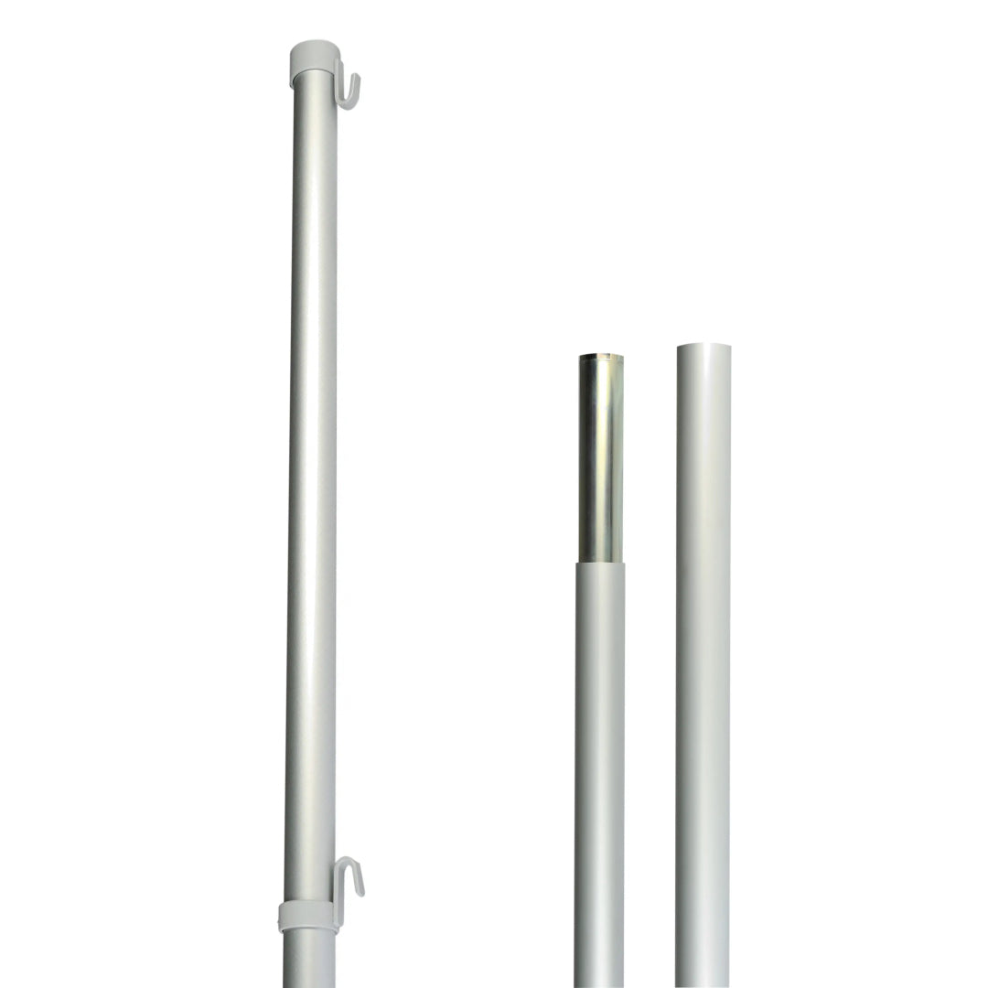 Porta Bandiera Supporto Regolabile Per Asta Bandiera BRAFFA - Attacco Da 1 Pollice, Ideale Per Balconi E Giardino! Asta Bandiera Barca - Foto 14