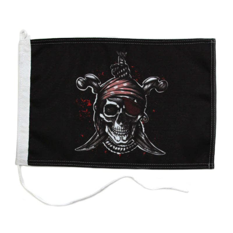 Drapeau fantaisie avec "Pirate Skull"
