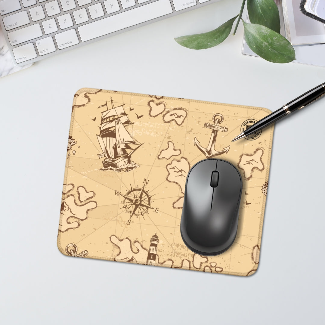 Old Map - Desk Mat Nautical