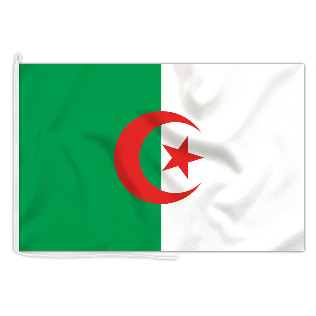 Bandiera ALGERIA disponibile in diverse dimensioni