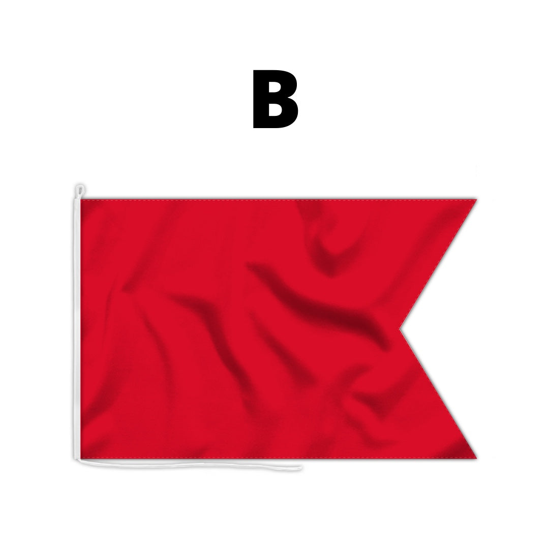 Bandiera LETTERA B