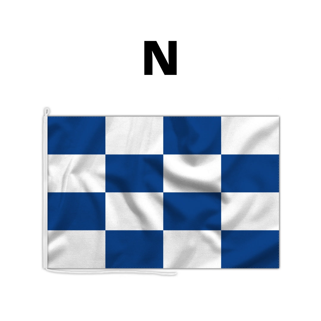 Bandiera LETTERA N