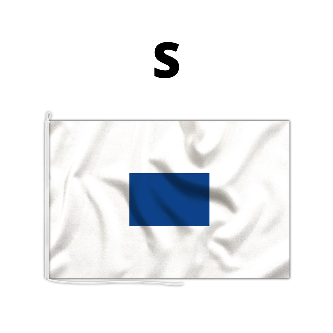Bandiera LETTERA S