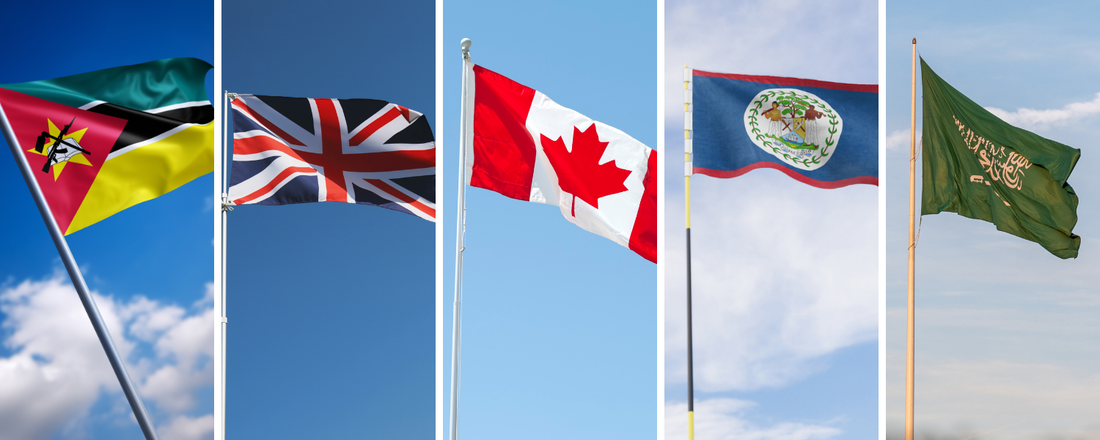 Le bandiere del mondo: curiosità e storie #3