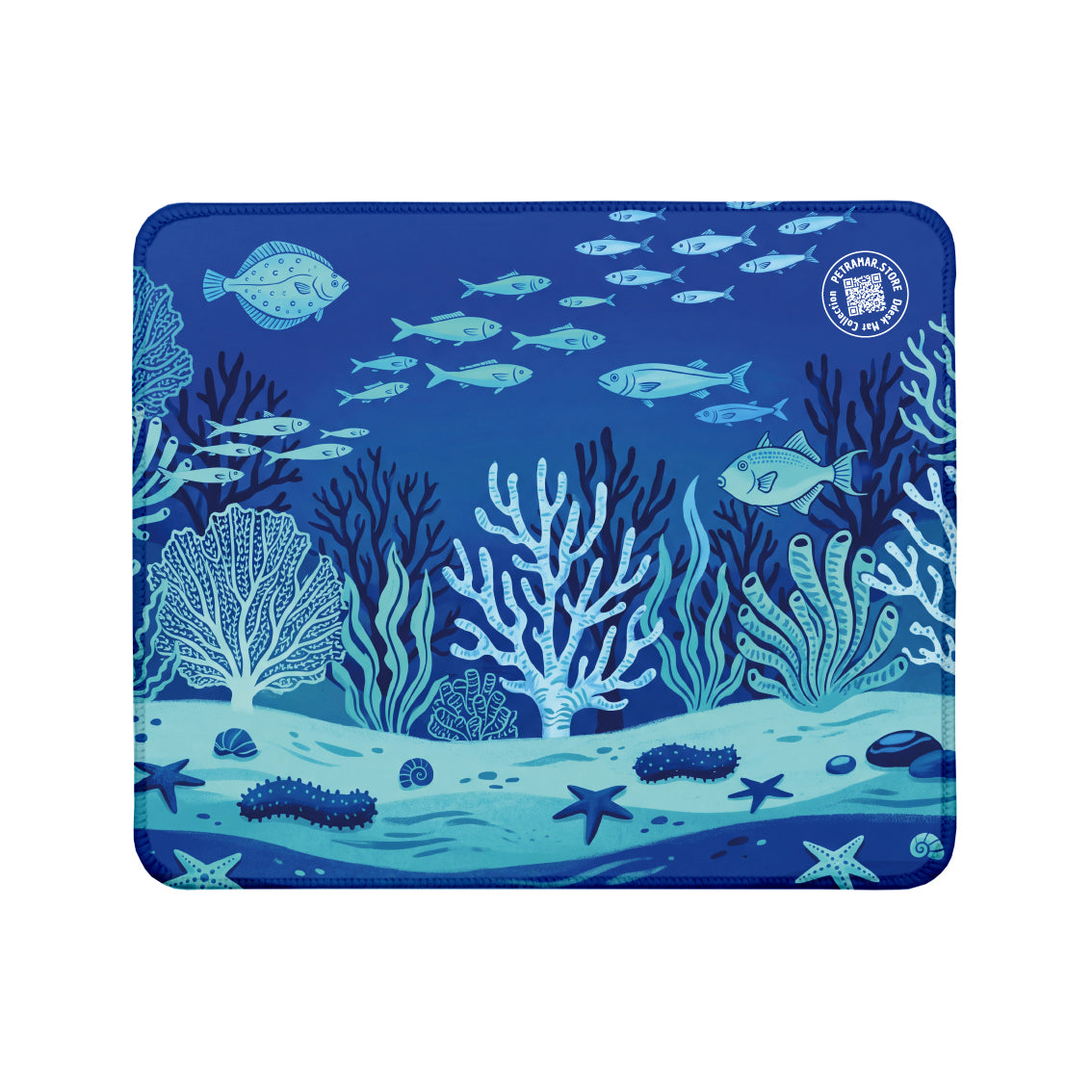 Nel mare blu - Desk Mat Ocean