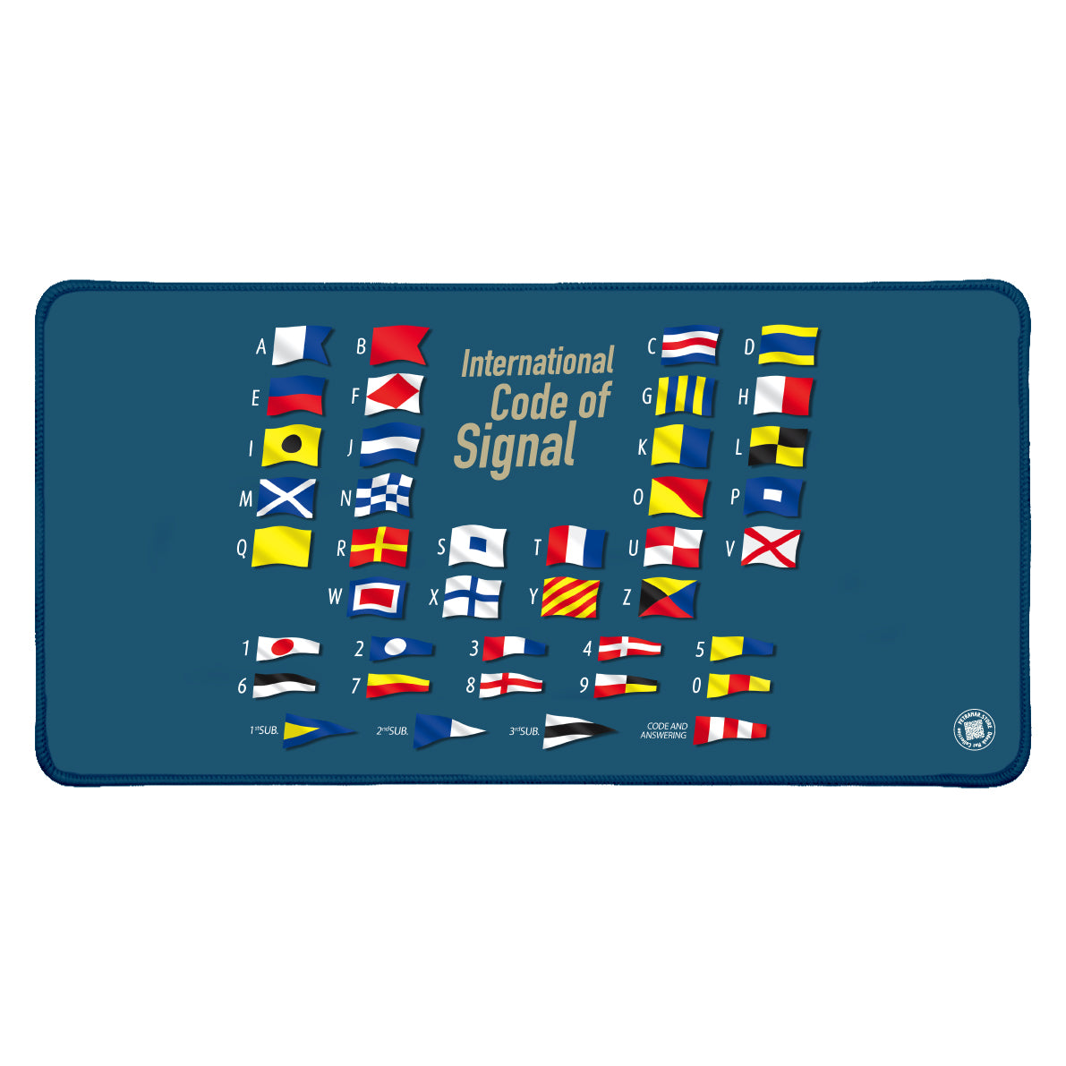Código Internacional de Señales - Alfombrilla de escritorio náutica