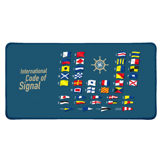 International Code of Signal - Desk Mat Nautical