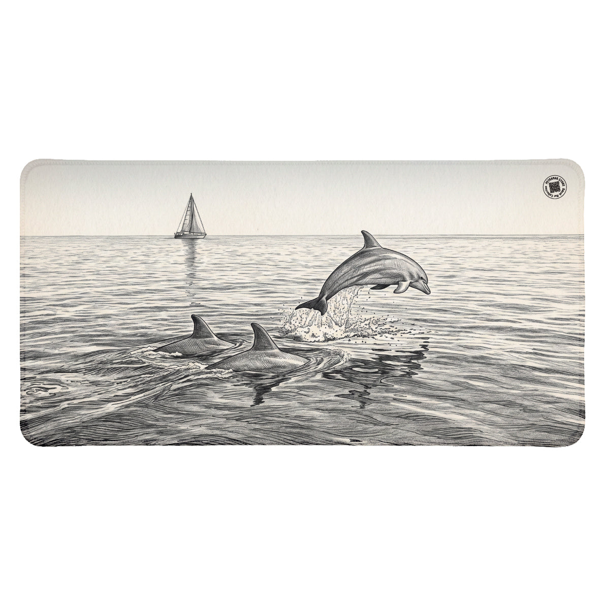 Delfini - Desk Mat Ocean