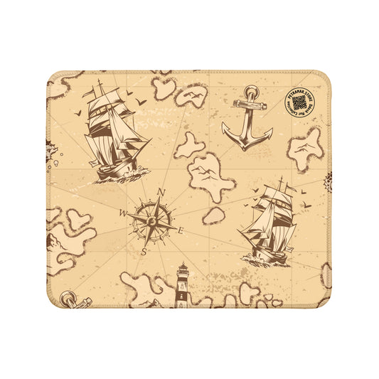 Old Map - Desk Mat Nautical