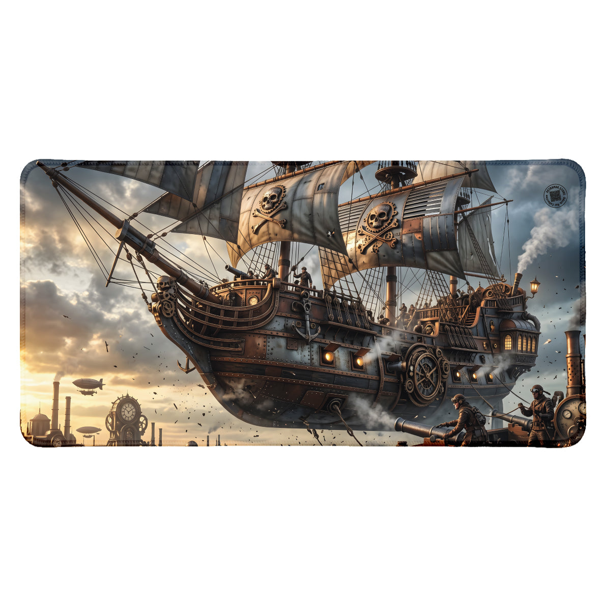 Steampunk pirates - Desk Mat Fantasy