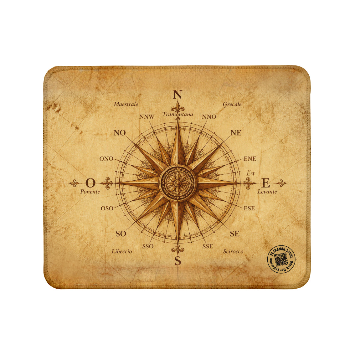 Rosa dei venti - Desk Mat Nautical