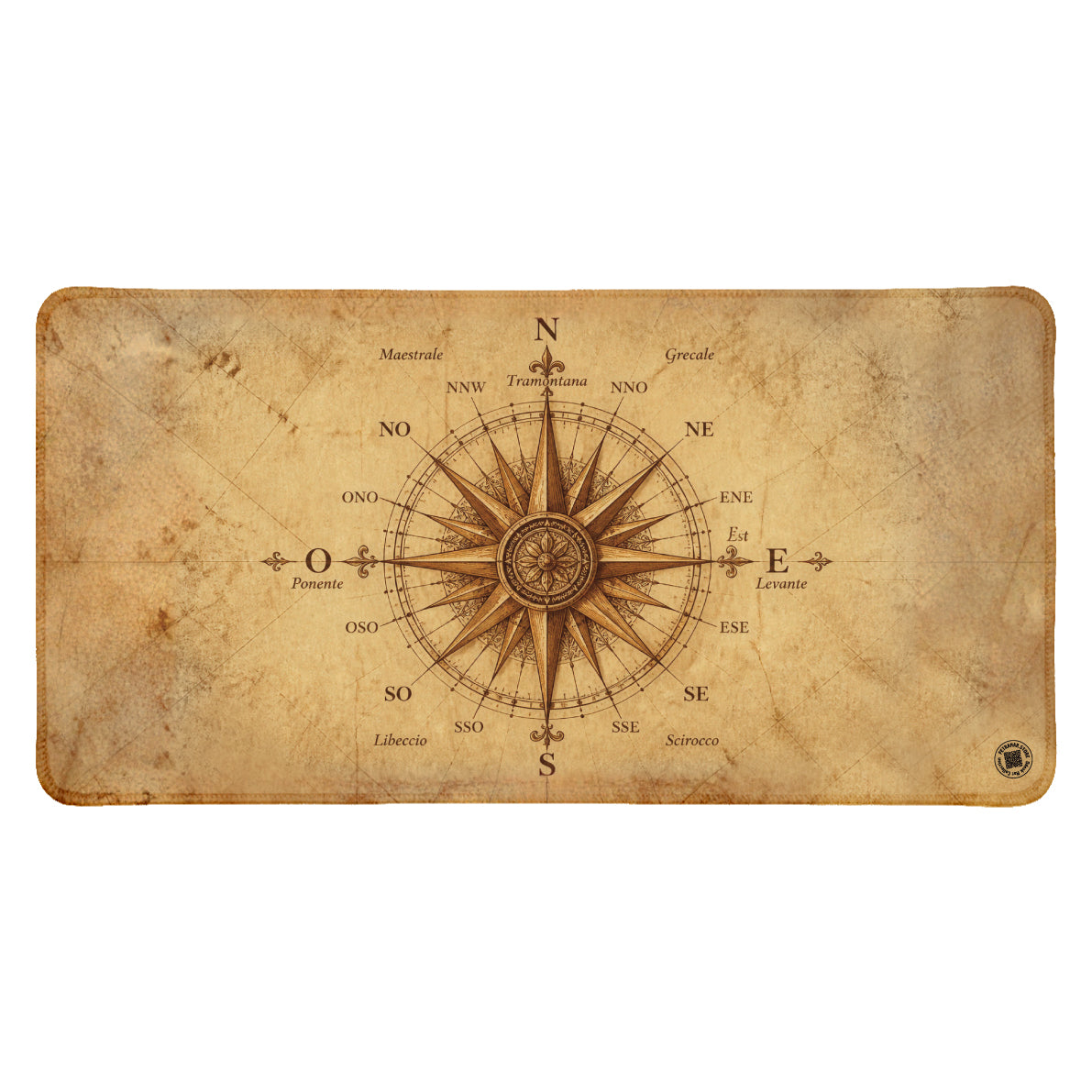 Rosa dei venti - Desk Mat Nautical