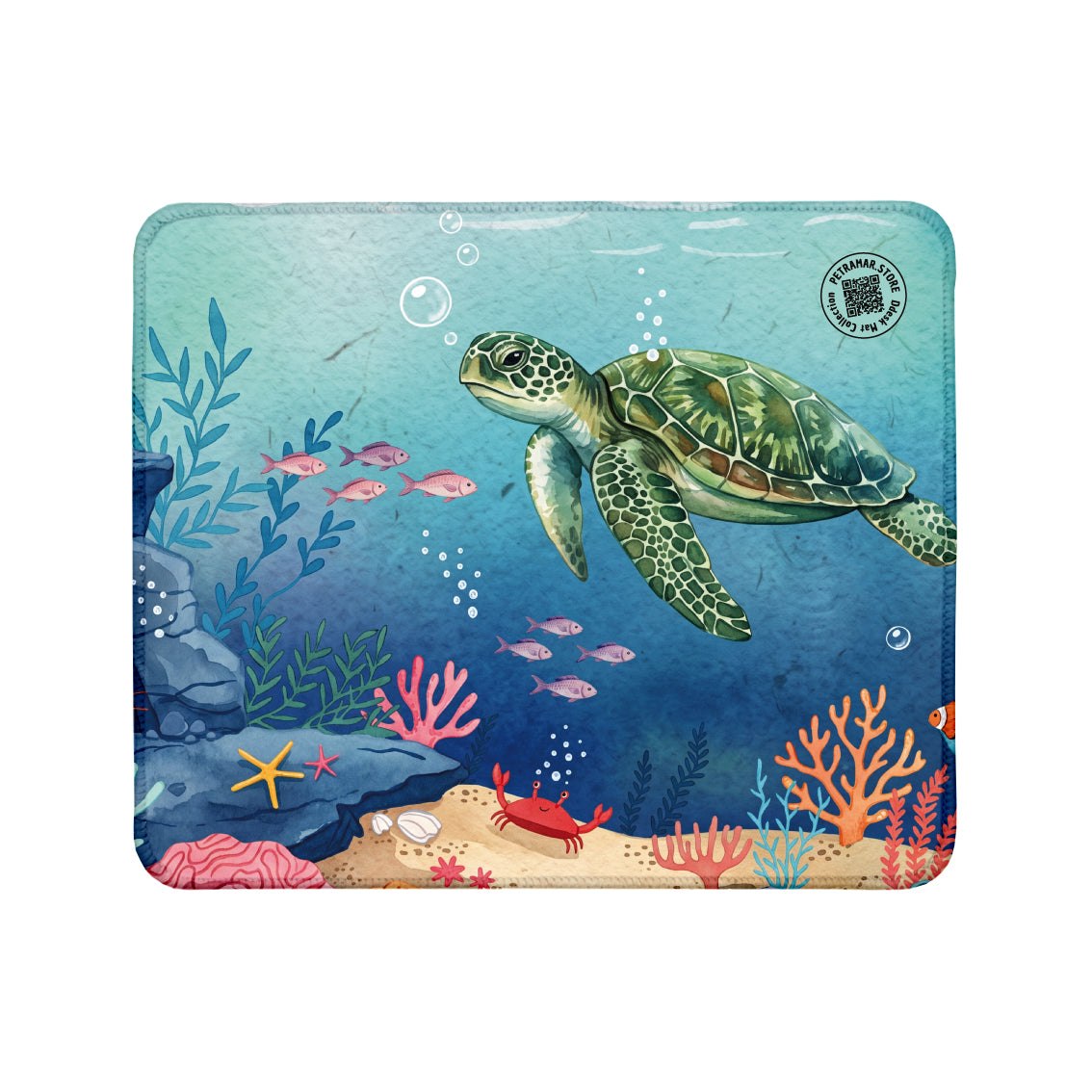 Turtle - Desk Mat Ocean