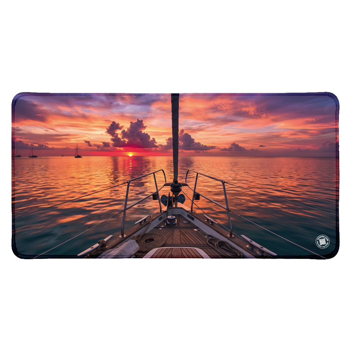 Tramoto rosa - Desk Mat Photo