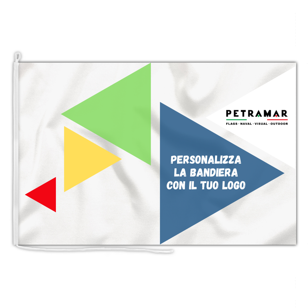 Bandiera Personalizzata 100% Made In Italy - Aggiungi Testo, Foto O Logo, Resistente Alle Intemperie - Foto 3