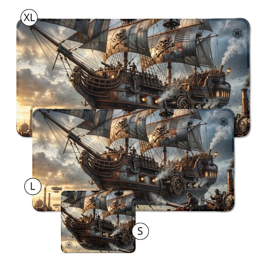 tappetino per il mouse pirati steampunk