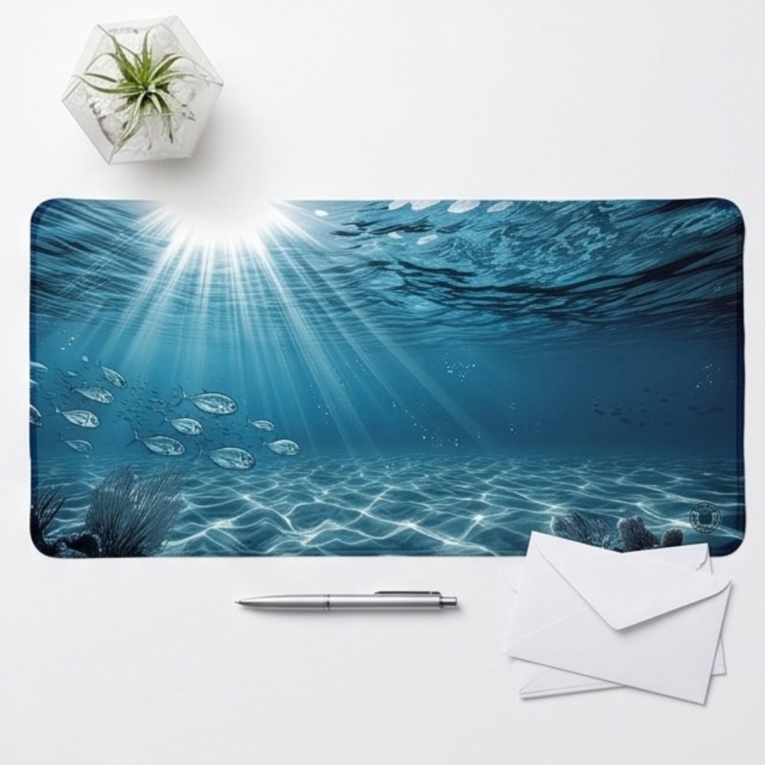 Under the Sea - Desk Mat Ocean