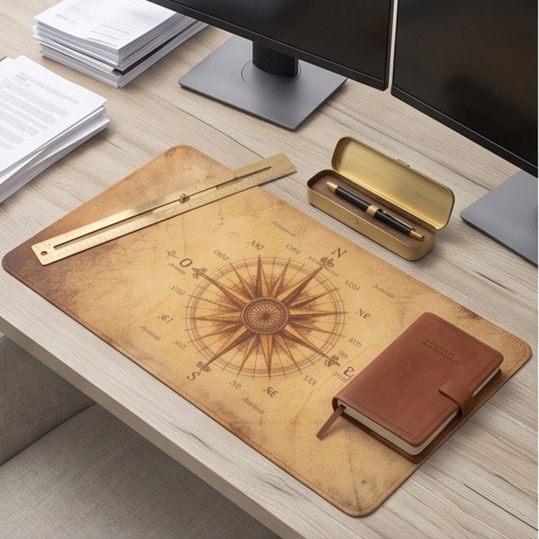 Rosa dei venti - Desk Mat Nautical