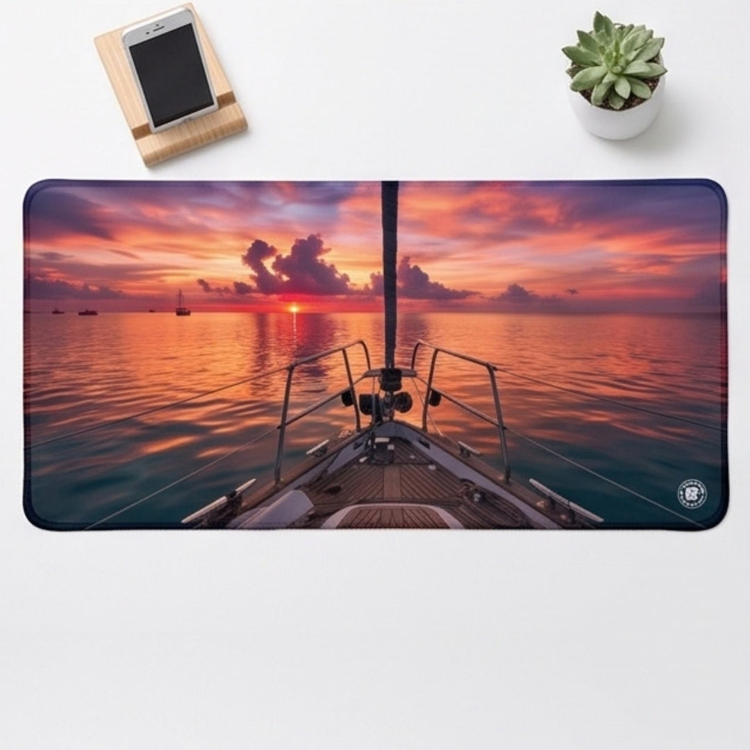 Tramoto rosa - Desk Mat Photo