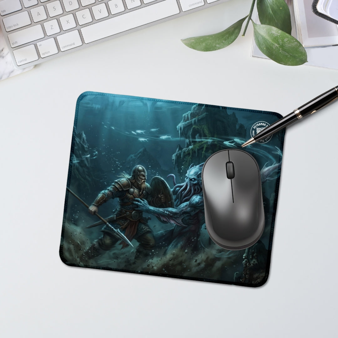 Epic sea battle - Desk Mat Fantasy
