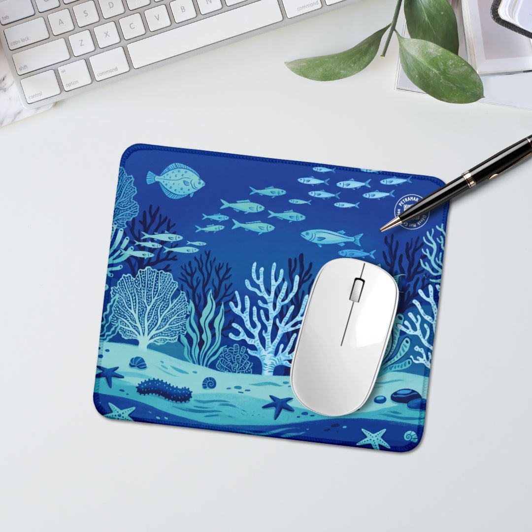Nel mare blu - Desk Mat Ocean