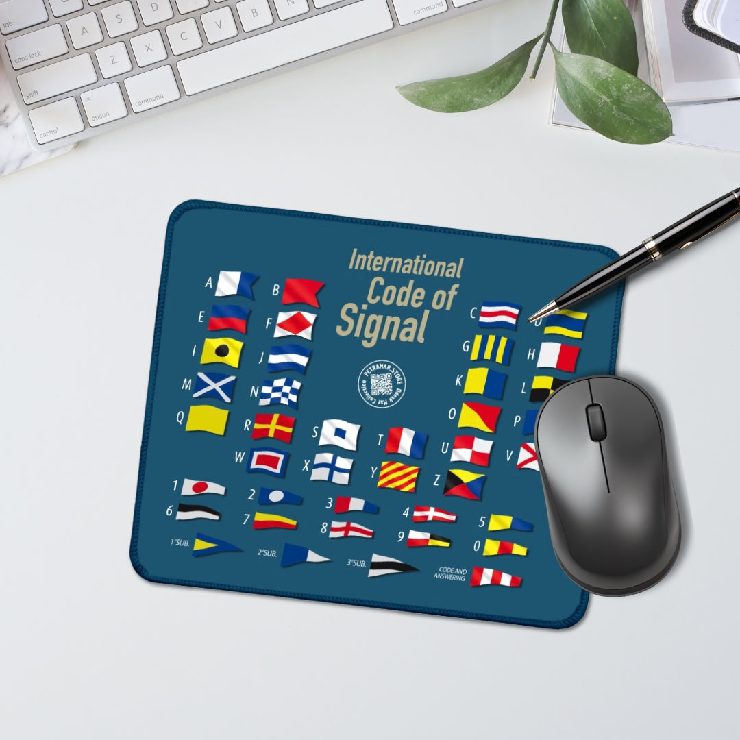 International Code of Signal - Desk Mat Nautical