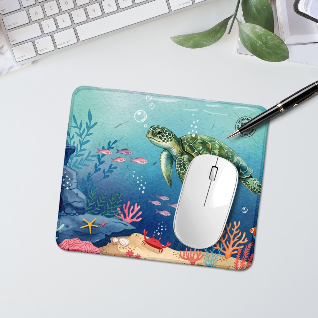 Turtle - Desk Mat Ocean