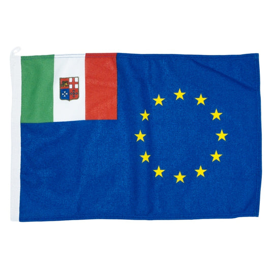Drapeau EUROPE AVEC ITALIE Mercantile
