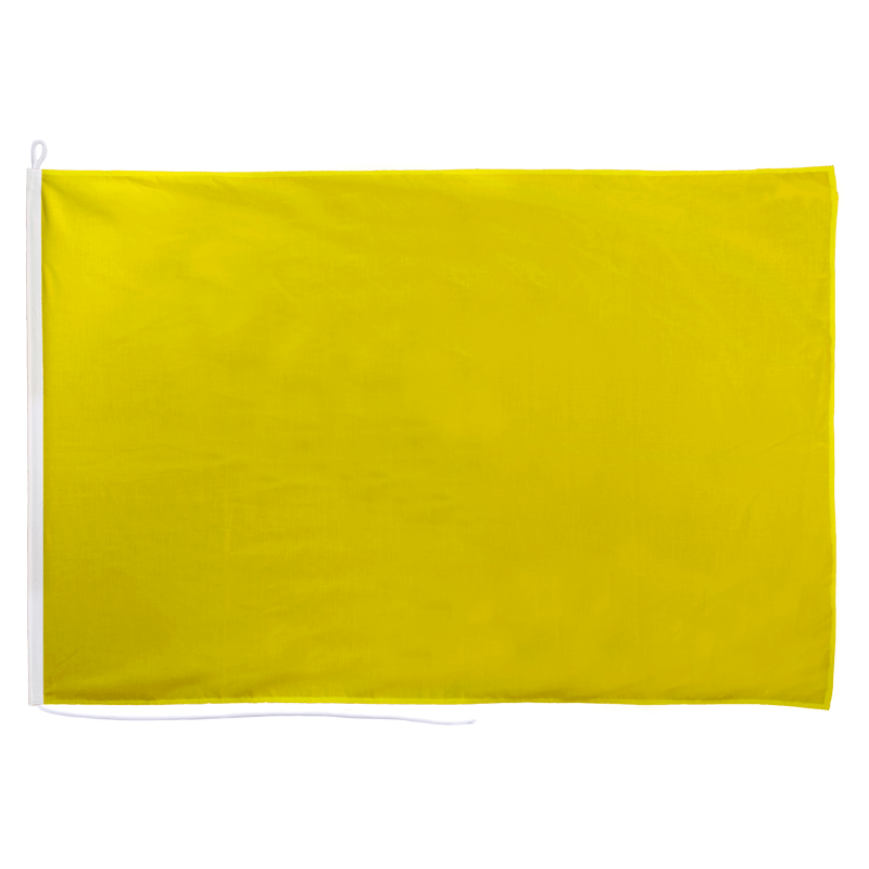 Kit drapeau rouge-jaune-blanc pour établissements balnéaires
